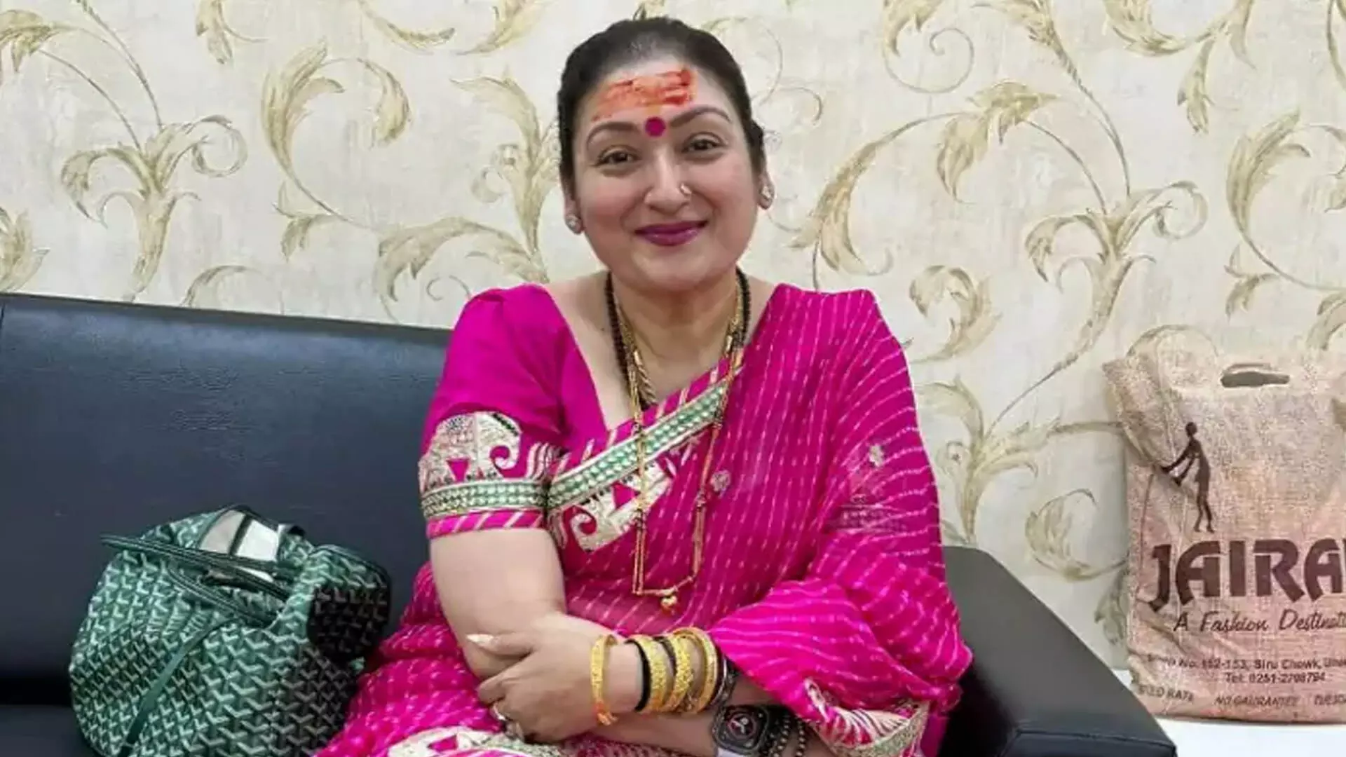 Govind Wife Sunita Ahuja: महाकाल के दरबार में सुनीता