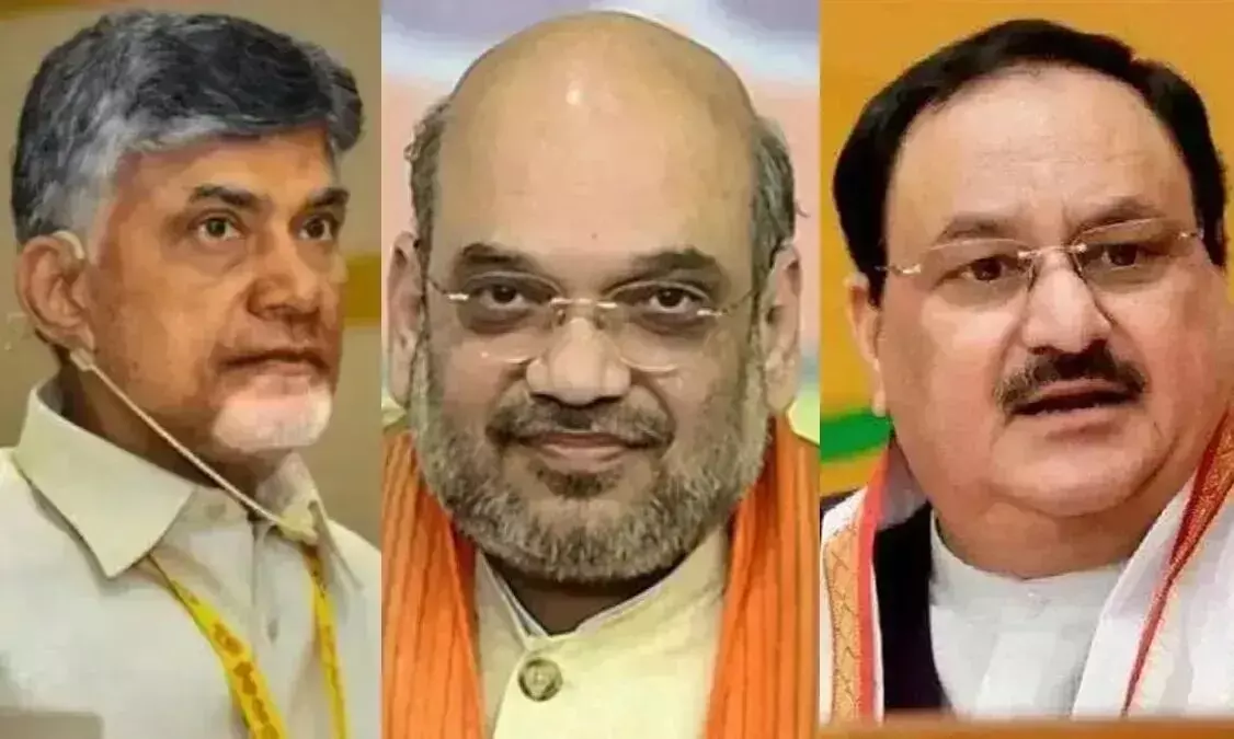 TDP फिर आएगी BJP के साथ? नड्डा और शाह के साथ चंद्रबाबू नायडू की मुलाकात के बाद अटकलें तेज हो गईं