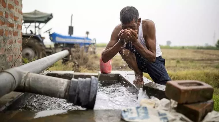 भीषण गर्मी मे गाजियाबाद मे पानी की हो सकती है किल्लत