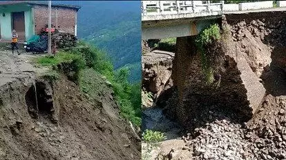 Uttarakhand: पौड़ी में बादल फटा, गौशाला बहने से कई मवेशी लापता, 80 से ज्यादा गांवों की आवाजाही प्रभावित