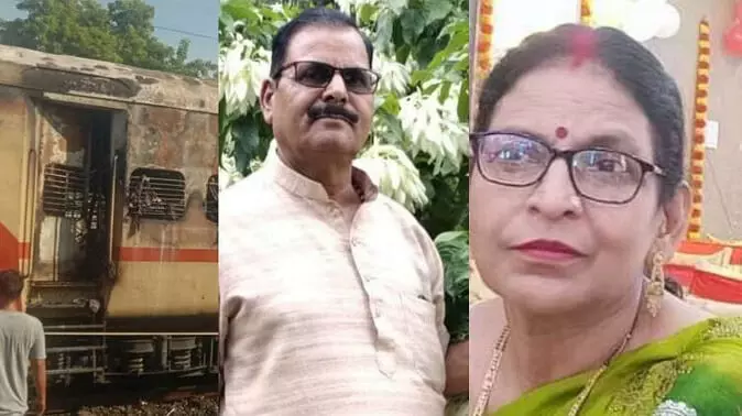 तमिलनाडु ट्रेन में आग: ट्रेन में सवार थे सीतापुर जिले के 10 लोग, कई घायल, दो की मौत की पुष्टि