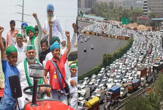 Greater Noida : राशन-पानी लेकर जीरो प्वांइट पर आज से हुंकार भरेंगे किसान, महापंचायत में बनेगी आंदोलन की रणनीति