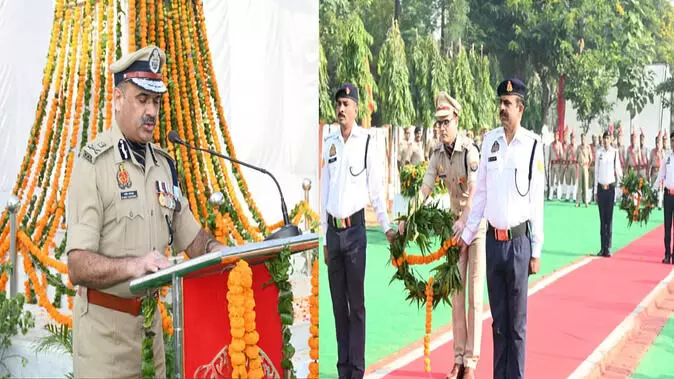 पुलिस स्मृति दिवस: कर्तव्य पथ पर बलिदान देने वाले पुलिसकर्मियों को किया नमन