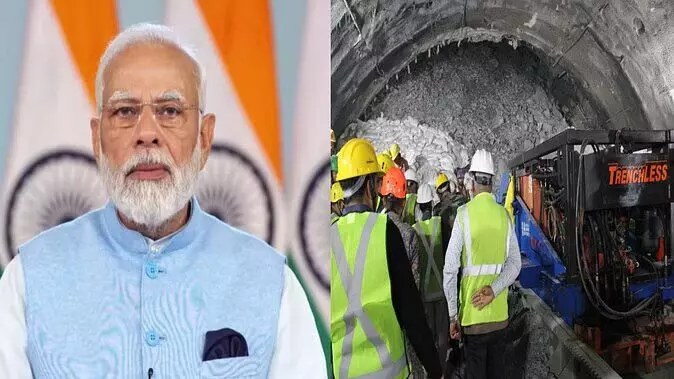 Uttarkashi Tunnel Collapse: ऑगर मशीन के सामने अड़चन, रुका ऑपरेशन, सीएम धामी ने पीएम मोदी को दिया अपडेट