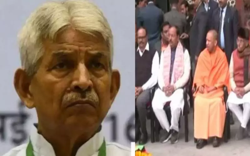 बीजेपी के वरिष्ठ नेता और RSS के प्रचारक का निधन। मुख्यमंत्री योगी पहुचेI