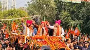 चुनावी मोड में BJP, पंचकूला में डेढ़ KM लंबा रोड शो कर रहे जेपी नड्डा; CM मनोहर-नायब सैनी सहित कई लोग मौजूद