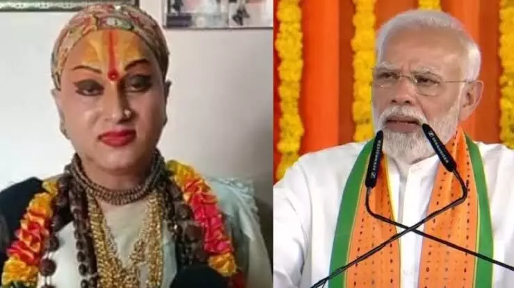 किन्नर महामंडलेश्वर का वाराणसी में पीएम मोदी से होगा मुकाबला