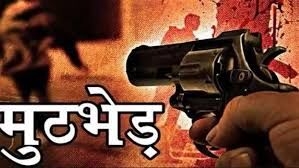 पुलिस और अपराधी के बीच हुई मुठभेड़, बदमाश को लगी गोली