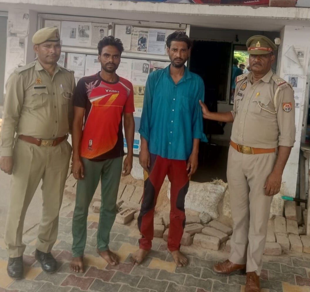 थाना ट्रोनिका सिटी पुलिस ने दो वाहन चोर को दबोचा