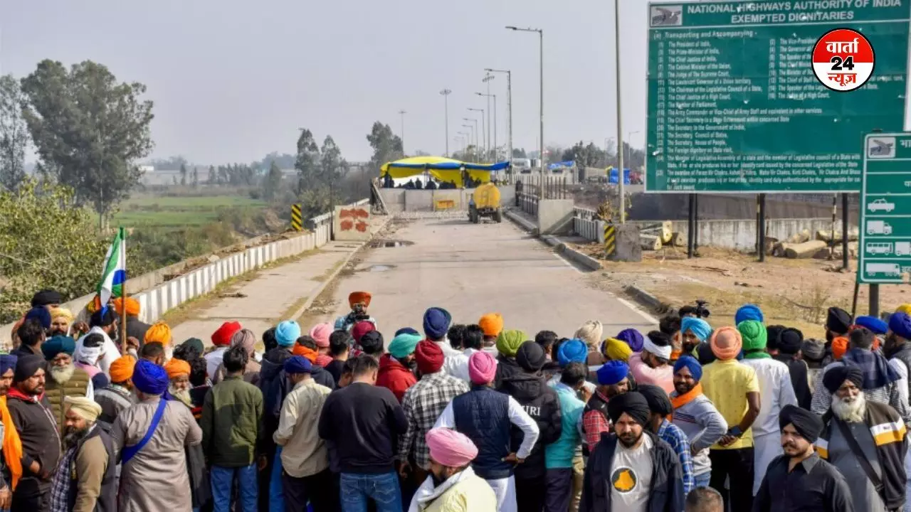 किसान आंदोलन एक बार फिर शुरू! शंभू बॉर्डर पर डटे किसानों ने कर दिया दिल्ली कूच का एलान