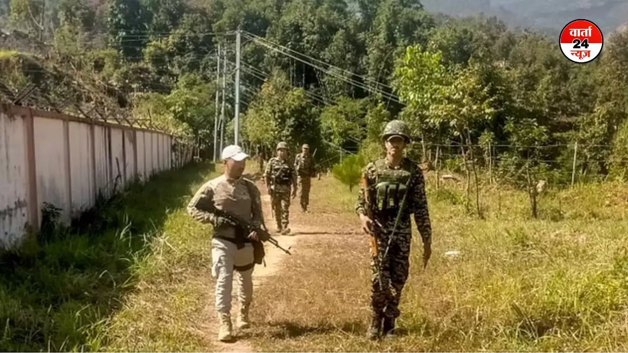 मणिपुर में सुरक्षाबलों की बड़ी कार्रवाई, तीन प्रतिबंधित संगठनों के छह सदस्य गिरफ्तार