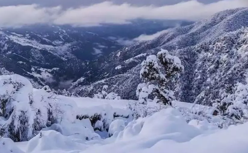 Weather update : पहाड़ी इलाकों में हो रही बर्फबारी, जमीनी क्षेत्र में अभी से लू